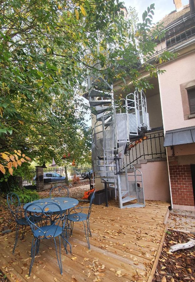 La Tour Du Bois Fleuri Apartment กอลมาร์ ภายนอก รูปภาพ